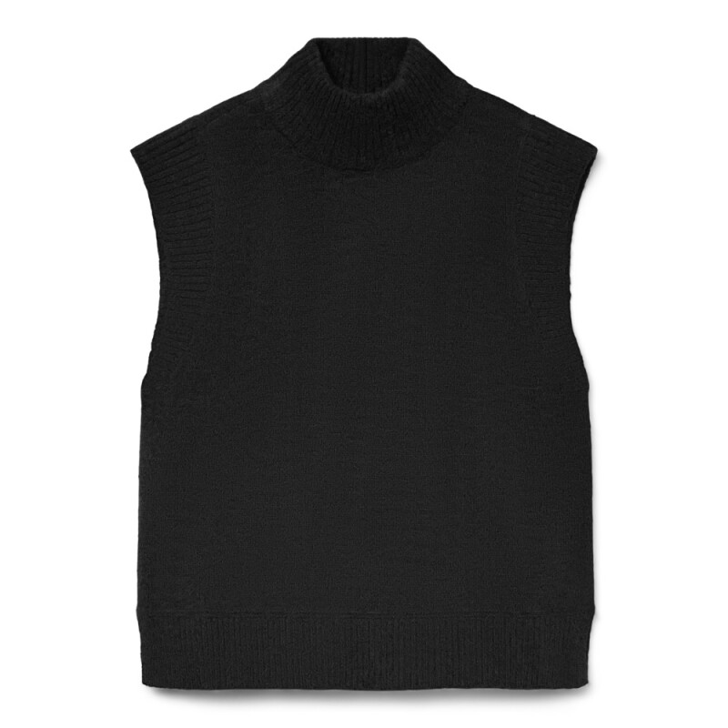 VMWOW SL HIGHNECK VEST BLACK