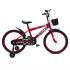 Bicicleta Infantil Sport Rod 20 Canasto Guardabarro Rueditas Rojo 1