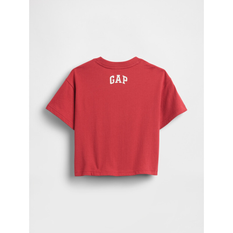 DIS SS MICKEY N FRIENDS BOXY GR TEE CHAKRA RED