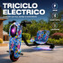 Triciclo Eléctrico Infantil 350W con Bluetooth y Luces RGB Diseño 1