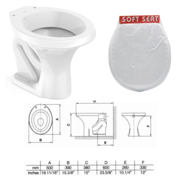 BAÑO COMPLETO N° 7 ECO INODORO CORTO + MUEBLE DE BAÑO 40 CM CON ESPEJO + GRIFERIA + CERAMICA BAÑO COMPLETO N° 7 ECO INODORO CORTO + MUEBLE DE BAÑO 40 CM CON ESPEJO + GRIFERIA + CERAMICA