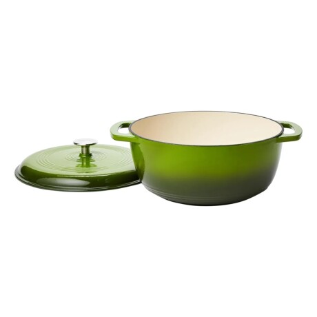 OLLA DE HIERRO FUNDIDO VERDE 28CM FIRE KING OLLA DE HIERRO FUNDIDO VERDE 28CM FIRE KING