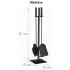 Atizador De 4 Piezas Base Cuadrada Kassel 77097 ATIZADOR KASSEL AG229 4PZC B/CUADR 77097