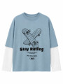 REMERA ELVIS AZUL PIEDRA
