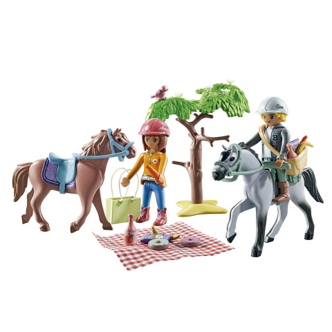 Cabalgata con Picnic Playmobil 43 Piezas U