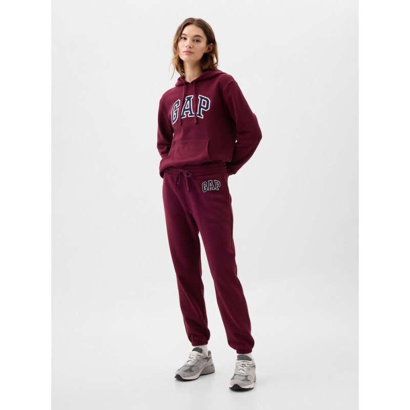 V-GAP HERITAGE JOGGER TRUE BLACK V2 2 XXS REG RUBY WINE