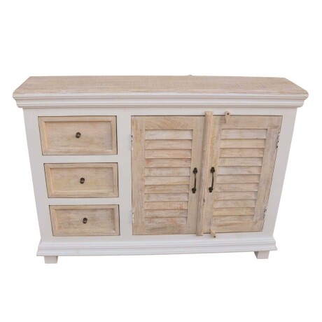 CONSOLA MADERA-DE-MANGO NATURAL-BEIGE COSTA II NATURAL BLANCO