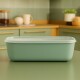 Pote rectangular 3lts VERDE MENTA