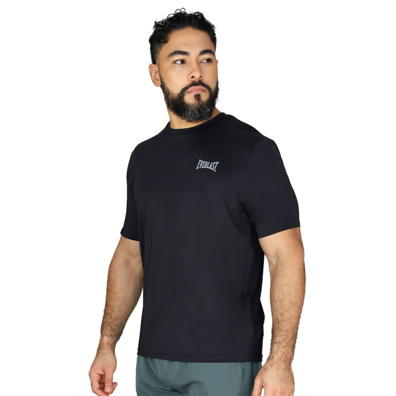 TSHIRT MEN POLY/SPX EVERLAST FALCON III BK M6 NEGRO