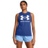 UA Logo Tank-PNK BLU-432