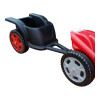 Triciclo Moto Big Jim con Tráiler Infantil Rojo