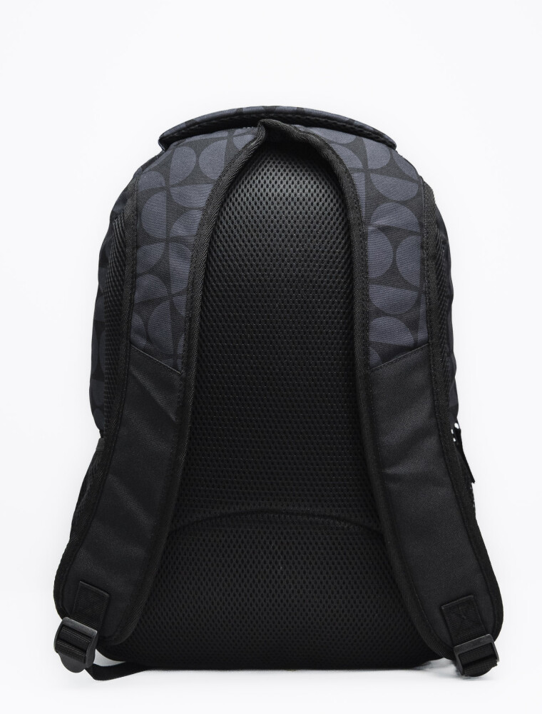 Mochila Fullprint Gris y Negro