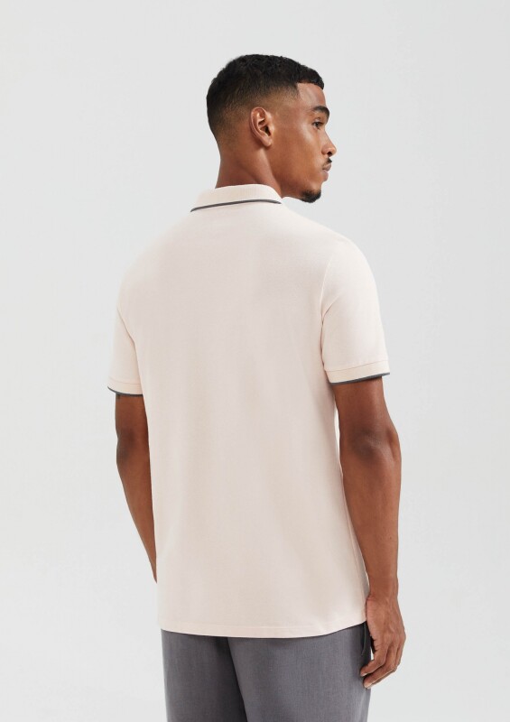 CAMISA POLO MM MASC BEGE CLARO