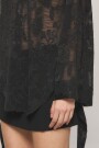 CAMISA NIGHT BLOSSOM Negro