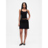 COTTON POINTELLE TANK BLACK