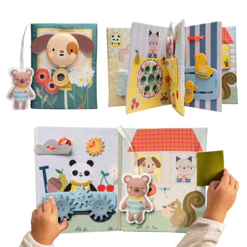 Libro Sensorial Actividades Estimulante Taf Toys Libro Sensorial Actividades Estimulante Taf Toys
