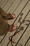 O Sandals Chocolate / Rojo