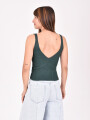 MUSCULOSA ABRIL VERDE OSCURO