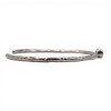 Brazalete Delhi-Plata 925 rodinada-Piedra agua marina-BR2016 conpiedra