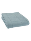 Manta throw acolchada VALMUE 130x180 azul Manta throw acolchada VALMUE 130x180 azul