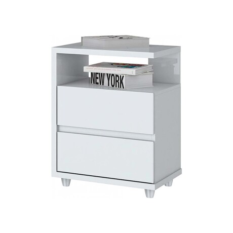 MESA DE LUZ MDP BLANCO AMERICANO