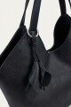 Cartera tote hobo negro