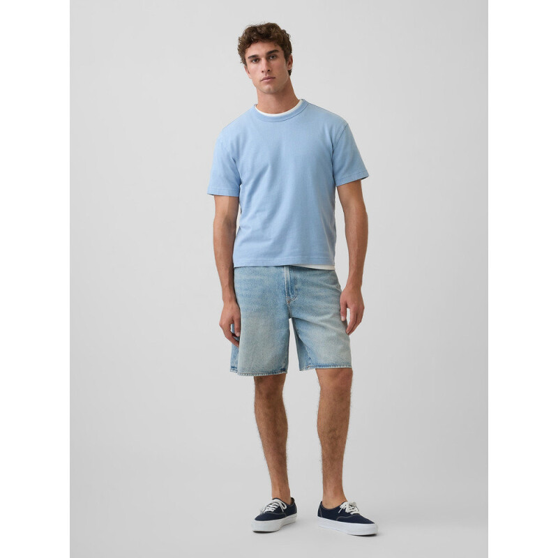 DENIM SHORT LIGHT WASH LIGHT WASH