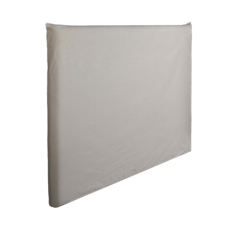 RESPALDO CON FUNDA SUPER KING TELA MARRON MAIA