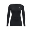Remera Mujer Under Armour Coldgear - Black/White Black