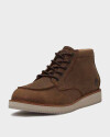 Botas Redwood Edge Mid Chukka Hombre Dark Brown Full Grain