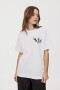 REMERA HUMAN Blanco