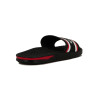 Chanclas Hombre Br Sport Tira Ancha Negro-blanco