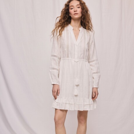 VESTIDO SARA Blanco