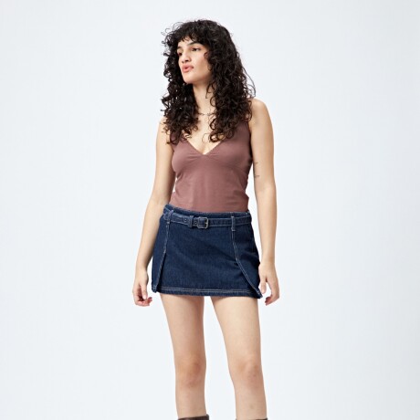 FALDA TONA Azul Oscuro