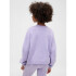 FAST CASHSOFT SWEATER_CREW PURPLE HEATHER 450