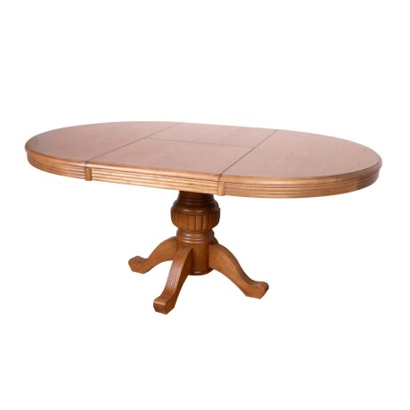 MESA DE COMEDOR EXT. MADERA MARRON COLONIAL