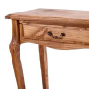 Mesa de arrime 1 cajon - Linea luis XV Natural