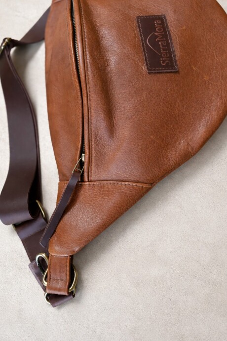 Leather Fanny Pack Camel