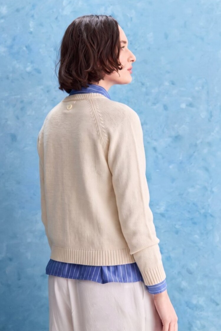 CARDIGAN ORIA Crudo