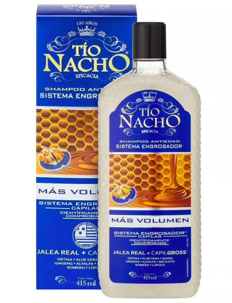 Shampoo Engrosador Tío Nacho 415ml Shampoo Engrosador Tío Nacho 415ml