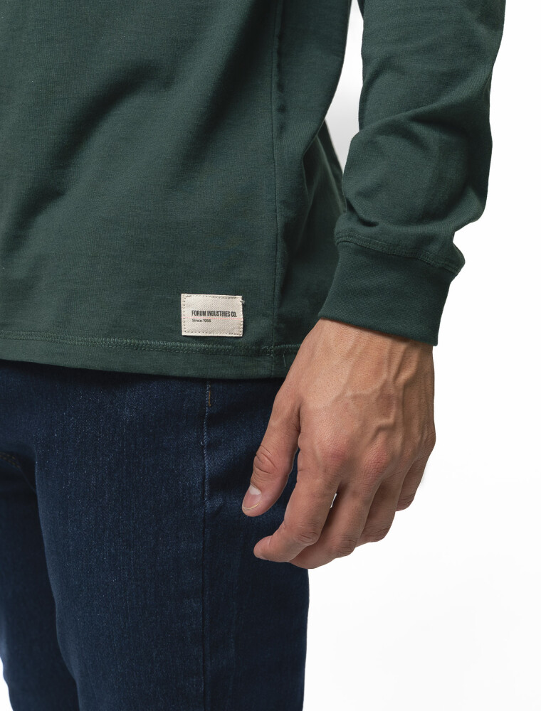 REMERA BASICA M/LARGA ALGODON Pino