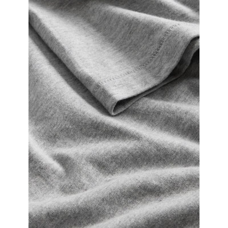 SS CLOSEKNIT CREW - 23 1/2 BC15 LT GREY HEATHER