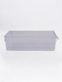 CAJA ORGANIZADORA G 36X20.5X10CM TRANSPARENTE