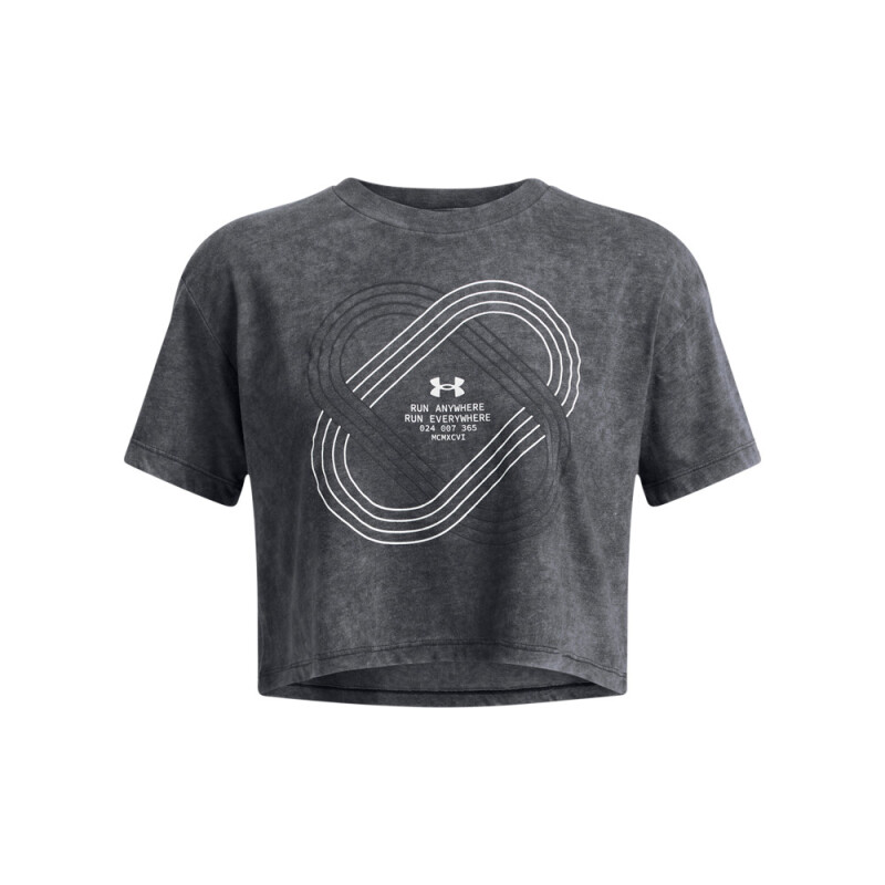 UA Run Anywhere Shortsleeve-BLK BLK-001