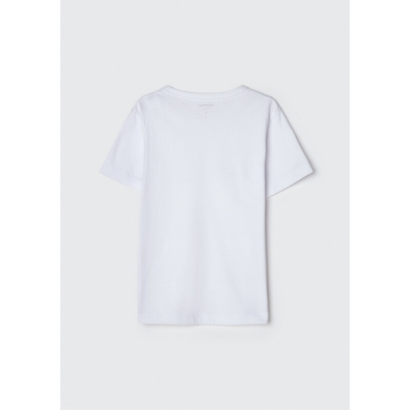 CAMISETA MM INFANTIL BRANCO