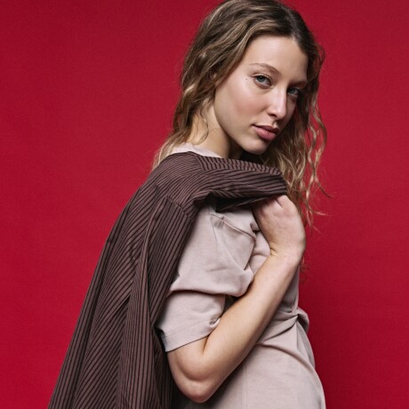 REMERA ELIA Beige