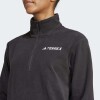 Campera Adidas Multi Essentials 1/2 Zip Felpa Negro