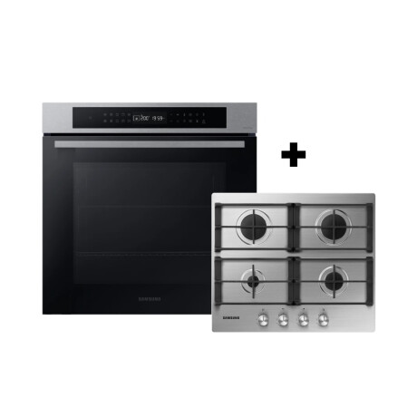 Horno Eléctrico Samsung NV7B4040VAS con vapor + Anafe a gas NA3000H Inox Horno Eléctrico Samsung NV7B4040VAS con vapor + Anafe a gas NA3000H Inox