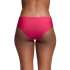 UA PURE STRETCH NO SHOW HIPSTER-SOLID (3 PACK)-PNK SHADED FUCHSIA-681