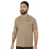 TSHIRT MEN POLY/SPX EVERLAST COPPER KH M6 KHAKI